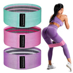 3 Resistance Bands Exercise Bands Yoga Gym Fitness