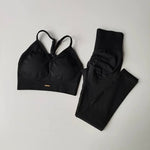 Traje deportivo de cintura alta para mujer