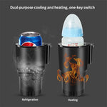 Vaso inteligente de refrigeración y calefacción para coche.