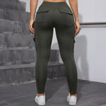 2 uds cintura alta  Leggings Fitness  pantalones deportivos