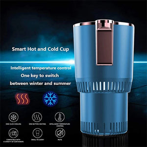 Vaso inteligente de refrigeración y calefacción para coche.
