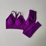 Traje deportivo de cintura alta para mujer