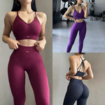 Traje deportivo de cintura alta para mujer