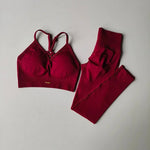 Traje deportivo de cintura alta para mujer