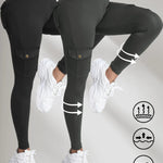 2 uds cintura alta  Leggings Fitness  pantalones deportivos